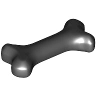 LEGO® los onderdeel Dier Accessoire in kleur Zwart 93160