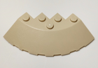 LEGO® los onderdeel Steen Rond in kleur Geelbruin 95188