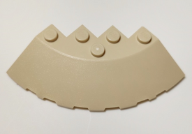 LEGO® los onderdeel Steen Rond in kleur Geelbruin 95188