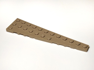 LEGO® los onderdeel Wig Plaat Donker Geelbruin 47398