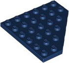 LEGO® los onderdeel Wig Plaat in kleur Donkerblauw 6106