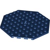 LEGO® los onderdeel Plaat Aangepast Donkerblauw 89523