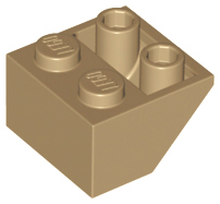 LEGO® los onderdeel Dakpan Omgekeerd Donker Geelbruin 3660