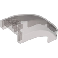 LEGO® los onderdeel Voorruit Doorzichtig Zwart 18729