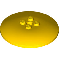 LEGO® los onderdeel Schaal in kleur Geel 44375b