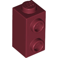 LEGO® los onderdeel Steen Aangepast Donkerrood 32952