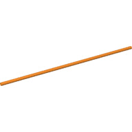 LEGO® los onderdeel Slang Stijf in kleur Oranje 75c20