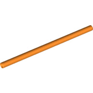 LEGO® los onderdeel Slang Stijf in kleur Oranje 75c07