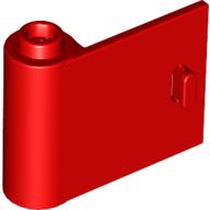 LEGO® los onderdeel Deur in kleur Rood 92262