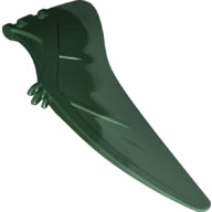 Plaatje in Gallery viewer laden, LEGO® Dier Onderdelen met Motief Donkergroen 98088pb05