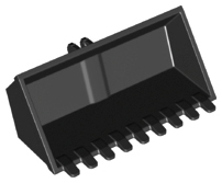 LEGO® los onderdeel Voertuig in kleur Zwart 65380