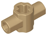 LEGO® onderdeel Technische Verbinding Donker Geelbruin 24122