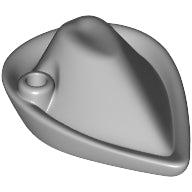 LEGO® onderdeel Hoofddeksels Licht Blauwachtig Grijs 88489