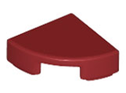 LEGO® los onderdeel Tegel Rond in kleur Donkerrood 25269