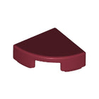 LEGO® los onderdeel Tegel Rond in kleur Donkerrood 25269