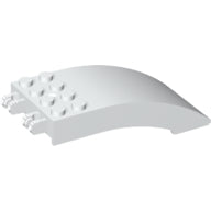 LEGO® los onderdeel Voorruit in kleur Wit 46413