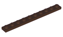 Plaatje in Gallery viewer laden, LEGO® los onderdeel Plaat Algemeen Donker Bruin 4477