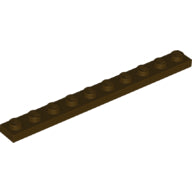 Plaatje in Gallery viewer laden, LEGO® los onderdeel Plaat Algemeen Donker Bruin 4477