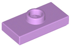 LEGO® los onderdeel Plaat Aangepast Medium Lavendel 15573