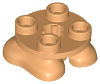 Plaatje in Gallery viewer laden, LEGO® los onderdeel Benen Aangepast Medium Noga 66858