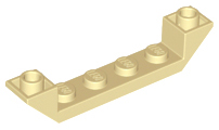 LEGO® los onderdeel Dakpan Omgekeerd Geelbruin 52501