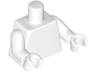 LEGO® los onderdeel Lijf in kleur Wit 973c00
