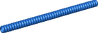 LEGO® los onderdeel Slang Geribbeld in kleur Blauw 78c14