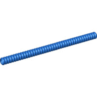 LEGO® los onderdeel Slang Geribbeld in kleur Blauw 78c14