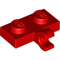 Plaatje in Gallery viewer laden, LEGO® los onderdeel Plaat Aangepast in kleur Rood 11476