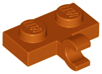 LEGO® los onderdeel Plaat Aangepast Donker Oranje 11476