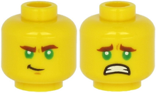 Plaatje in Gallery viewer laden, LEGO® los onderdeel Hoofd in kleur Geel 3626cpb2633