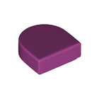 LEGO® los onderdeel Tegel Rond in kleur Magenta 24246