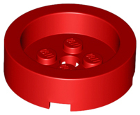 Plaatje in Gallery viewer laden, LEGO® los onderdeel Steen Rond in kleur Rood 68325
