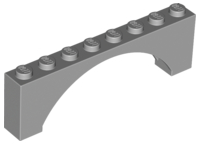 LEGO® los onderdeel Steen Boog Licht Blauwachtig Grijs 16577