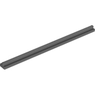Plaatje in Gallery viewer laden, LEGO® los onderdeel Rails Donker Blauwachtig Grijs 3228c