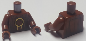 LEGO® Lijf met Motief Roodachtig Bruin 973pb3936c01