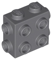 LEGO® Steen Aangepast Donker Blauwachtig Grijs 67329