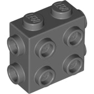 LEGO® Steen Aangepast Donker Blauwachtig Grijs 67329