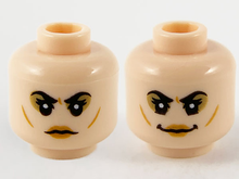 Plaatje in Gallery viewer laden, LEGO® los onderdeel Hoofd in kleur Lichte Noga 3626cpb2675