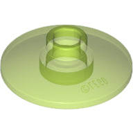LEGO® los onderdeel Schaal Doorschijnend Helder Groen 4740