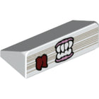 LEGO® los onderdeel Dakpan met Motief Wit 85984pb273