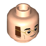 Plaatje in Gallery viewer laden, LEGO® los onderdeel Hoofd in kleur Lichte Noga 3626cpb2671
