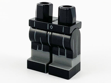 Plaatje in Gallery viewer laden, LEGO® los onderdeel Benen met Motief Zwart 970c00pb1128