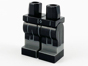 LEGO® los onderdeel Benen met Motief Zwart 970c00pb1128