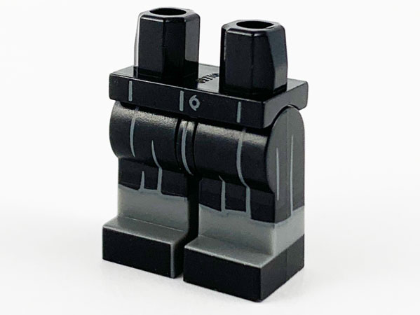 LEGO® los onderdeel Benen met Motief Zwart 970c00pb1128