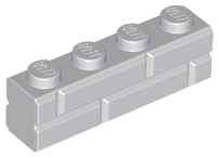 LEGO® Steen Aangepast Licht Blauwachtig Grijs 15533