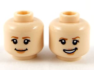 LEGO® los onderdeel Hoofd in kleur Lichte Noga 3626cpb2680