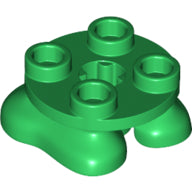 LEGO® los onderdeel Benen Aangepast in kleur Groen 66858