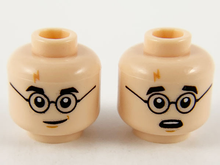 Plaatje in Gallery viewer laden, LEGO® los onderdeel Hoofd in kleur Lichte Noga 3626cpb2669
