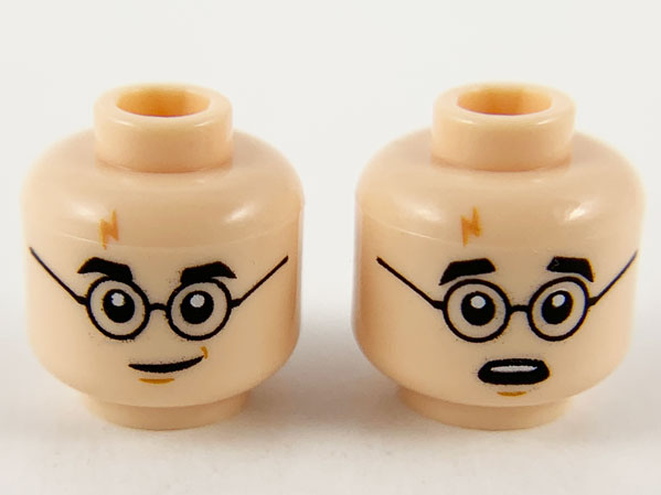 LEGO® los onderdeel Hoofd in kleur Lichte Noga 3626cpb2669